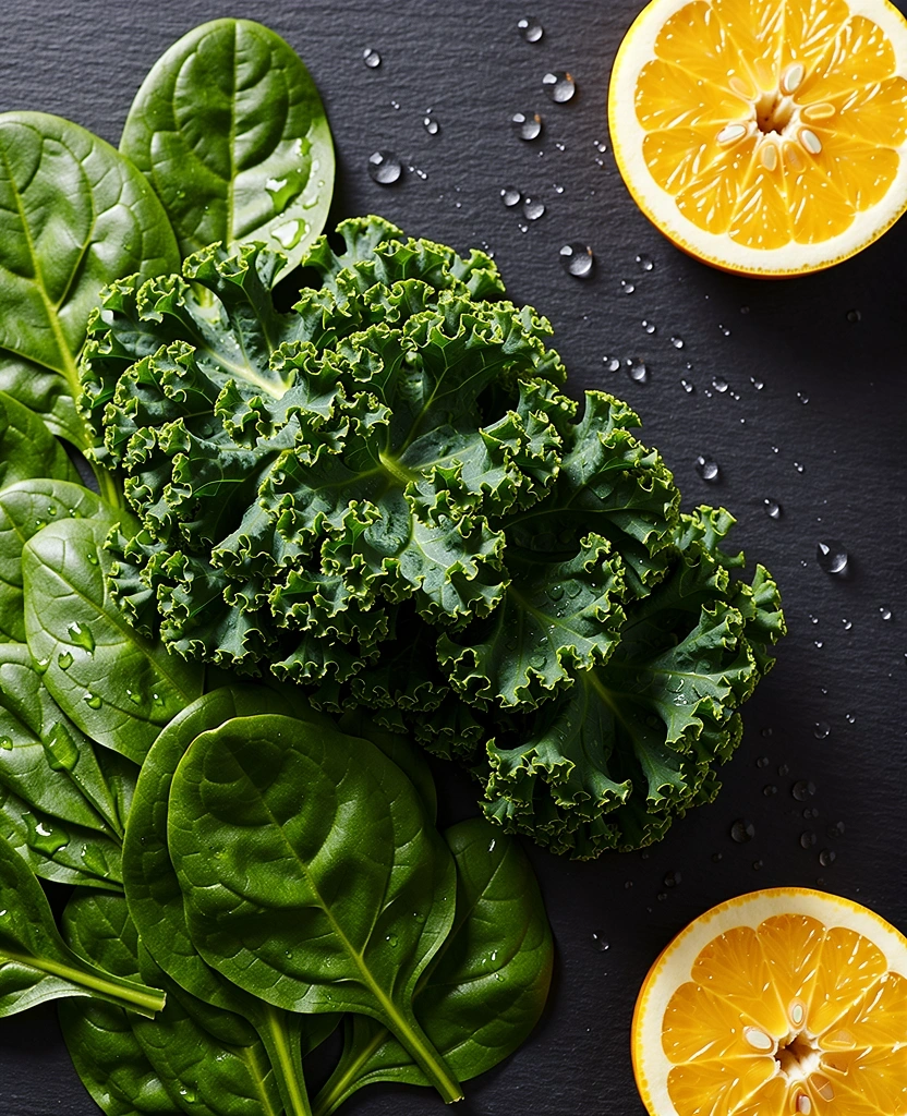 Verdure a foglia verde